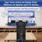 Replacement for Samsung TV Remote, for All 2019-2026 Samsung Remote Control for Smart TV with Voice Control. 2-Year Full Warranty.
