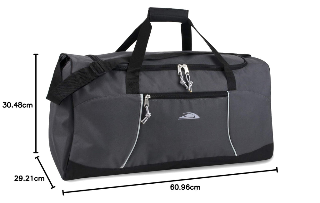 Trail maker 55 Liter, 24 Inch Lightweight Canvas Duffle Bags for Men & Women For Traveling, the Gym, and as Sports Equipment Bag/Organizer