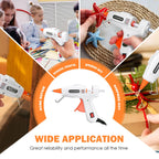 Mini Hot Glue Gun Kit 50W: Mini Glue Gun Fireproof Upgraded Version