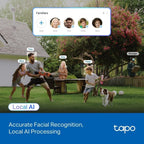 Tapo TC46 4K 8MP Pan/Tilt Outdoor Security Camera CCTV Camera