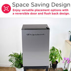Frigidaire Upright Freezer, 6.5 cu ft, Deep Freeze, Platinum Design Series