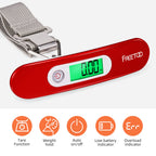 FREETOO Luggage Scale with Tare Function 110 Lb/ 50Kg Capacity, Black