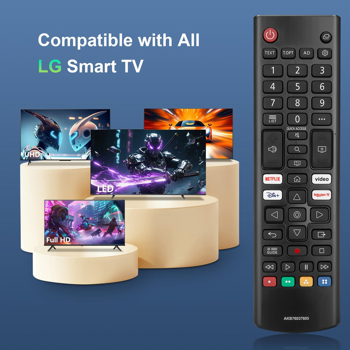 for Hisense TV Remote Control, Universal for Hisense Smart TV, Replacement