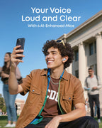 Soundcore P31i by Anker Translation Earbuds with Real-Time Adaptive ANC