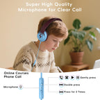 Candy Bila Wired Kids Headphones for School, Over-Ear for Boys Girls