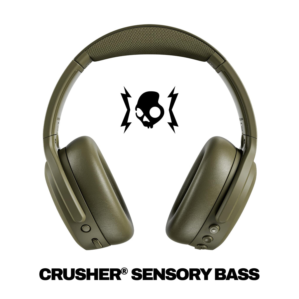 Skullcandy Crusher ANC 2 Noise Cancelling Wireless Headphones - Bone