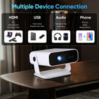 2026 New Smart Projector Built-in Apps Android 14 Native 1080P 4K Supported
