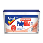 Polycell Fine Surface Filler Tube, 400 g, white