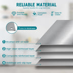 12"x29.5" Stainless Steel Backsplash - Ultra Flat & Easy to Clean, Protect Wall from Splash & Stain - Kitchen Stove Backsplash Panel for Oven & Range Hood with Pre-Drilled Holes