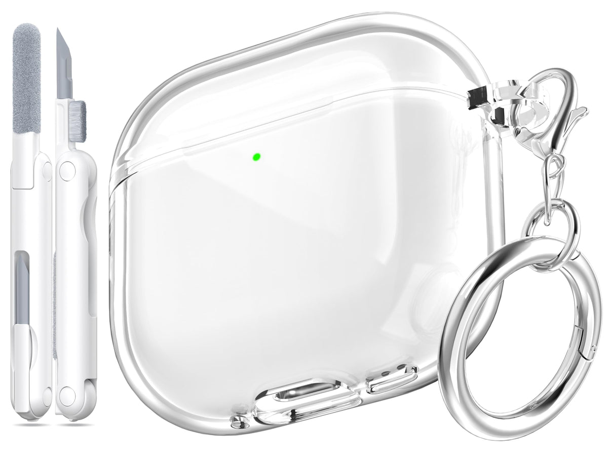 for AirPods 4 Case & AirPods 5 Case with Cleaner Kit,Clear Cover