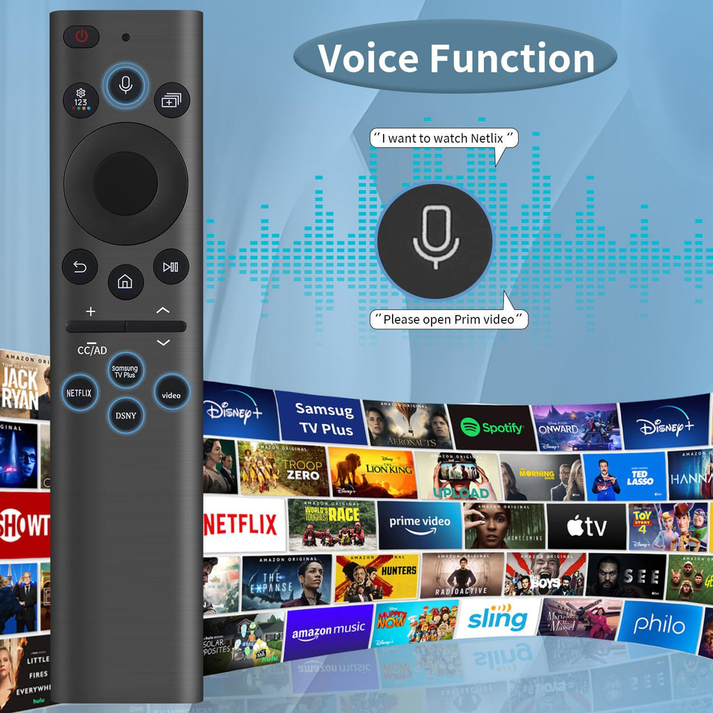 for Samsung-Smart-TV-Remote-Replacement, Universal for All Samsung TVs (BN59-01315A)