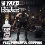 YAYB LIQUID CHALK | Powerful Grip Formula | Sweat-Free Hands | Sports Chalk | Weight Lifting | Rock Climbing | Power Lifting | Weight lifting | Bodybuilding
