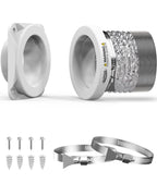 ALORAIR Magnetic Dryer Vent Connector Kit, 4-Inch Quick Connect, DV180