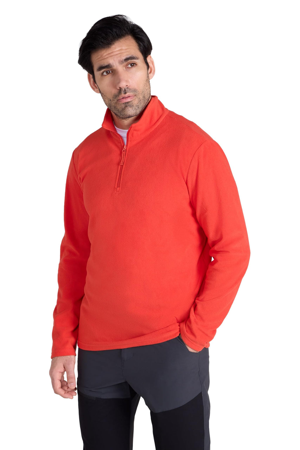 Mountain Warehouse Camber Mens Half-Zip Fleece Jumper