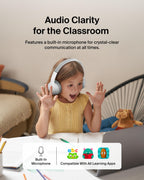 Belkin SoundForm Mini Kids Headphones, Wireless & Wired, 30H Playtime, Case