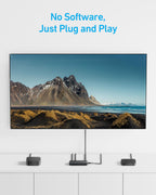 Anker HDMI Switch, 2 in 1 Out HDMI Switcher, Monitor Switch with 4K@60Hz