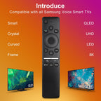 (2 Pack) Cover for Samsung Remote Silicone Protective Case Compatible with Samsung TV Remote Control Cover BN59 Series Glow in The Dark Remote Skin Sleeve