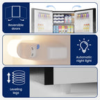 Apartment 7.1 Cu.Ft Refrigerator with Bottom Freezer Red