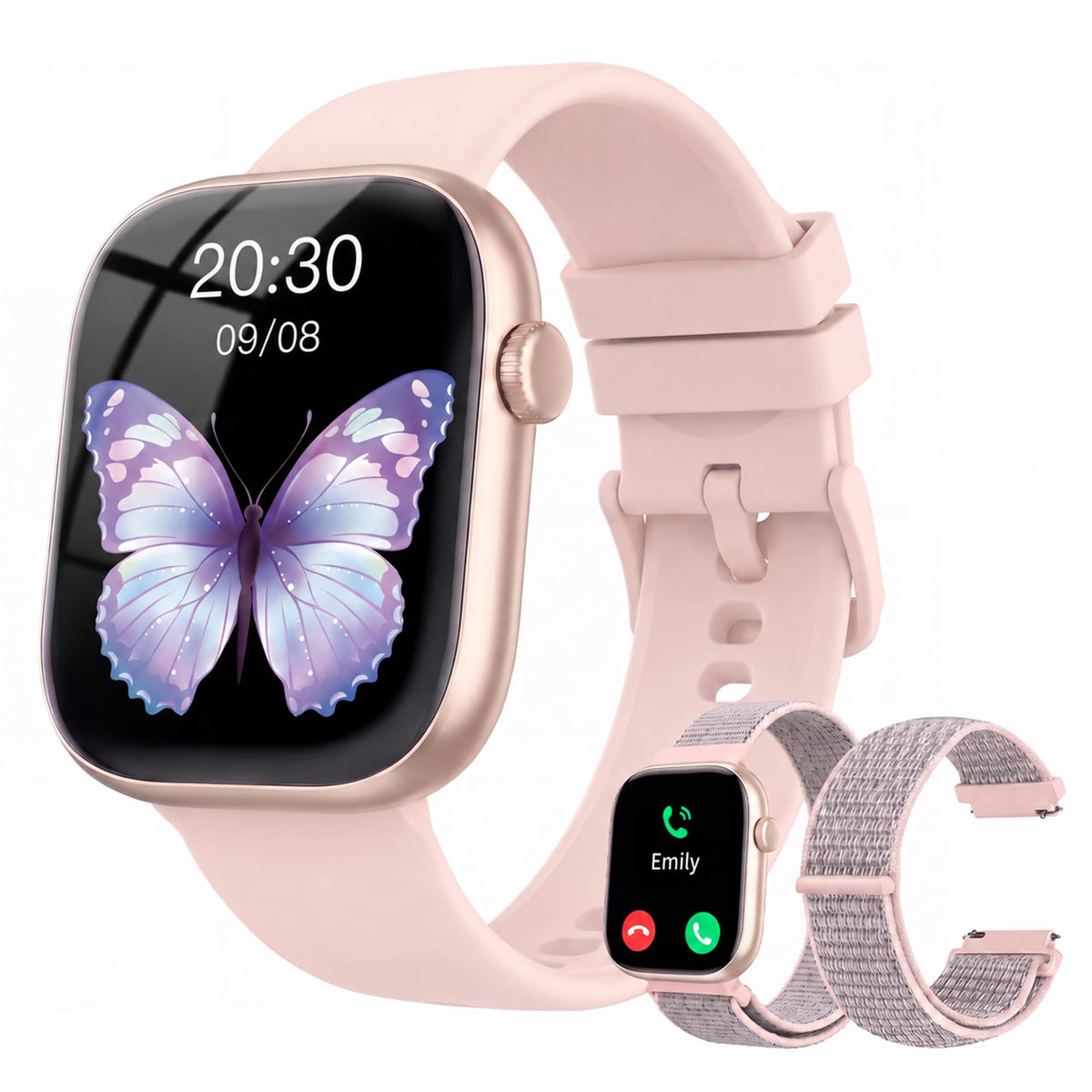 Smart Watch for Women, Bluetooth Answer/Make Calls, 1.83"HD Screen