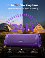 Bluetooth Speaker, 20W HD Sound, Portable Wireless, IPX5 Waterproof, Up to 24H Playtime, TWS Pairing, for Home/Party/Outdoor/Camping/Beach Essentials, Electronic Gadgets, Birthday Gift (Teal)