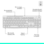 Logitech MK295 Silent Wireless Mouse & Keyboard Combo