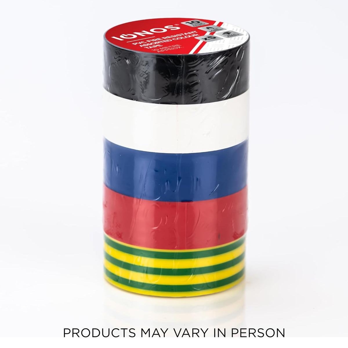 Status IONOS Red PVC Tape, 33 metres, Pack of 1