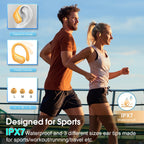Aptkdoe Wireless Earbuds 75H Bluetooth 5.4 Sport Headphones with Earhooks