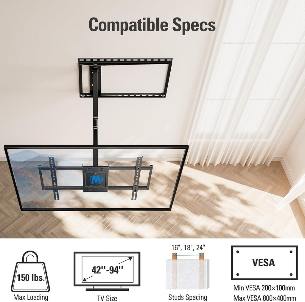 Mounting Dream Full Motion TV Wall Mount for 32-70 Inch TVs up to 110lbs