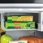 Igloo 2.6 Cu.Ft Mini Fridge with Freezer- Single Door Compact Refrigerator with Glass Shelves for Homes, Dorms & Offices- Keep Snacks, Drinks & Frozen Foods Cool with Temperature Control Fridge- White