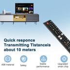 2 Pack Universal Remote for Samsung TV Remote Control with Prime Video, Netflix, Rakute TV Button, Samsung Remote Controls for Smart TV LCD UHD LED Hdtv QLED 3D 4K 8K TVs All
