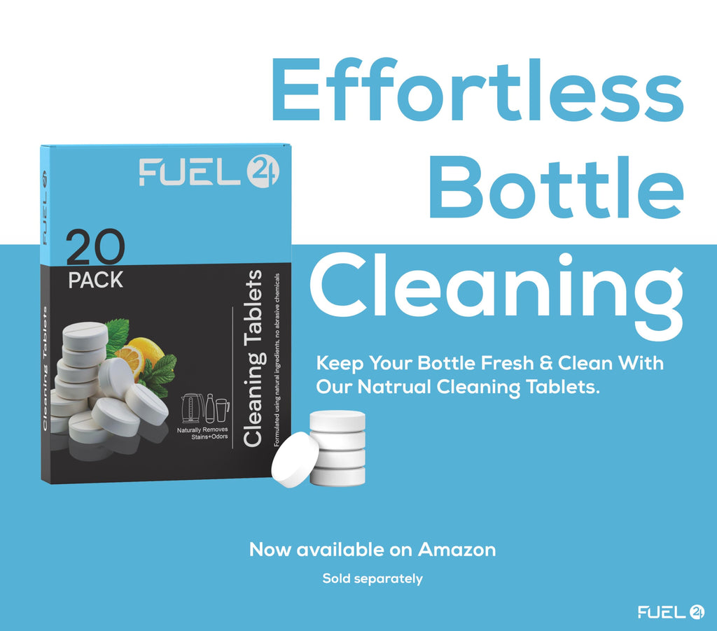 Fuel24 Stainless Steel Jug - 1.3 or 2.2 Litre Water Bottle - Extra Strong, BPA Free, Leak Proof - Large Gym Sports Bottle, 1.3L, 2.2L, Metal Bottle - Colour Options
