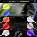 WINMAU | Fusion Integrated Dart Flights & Dart Stems | No.2