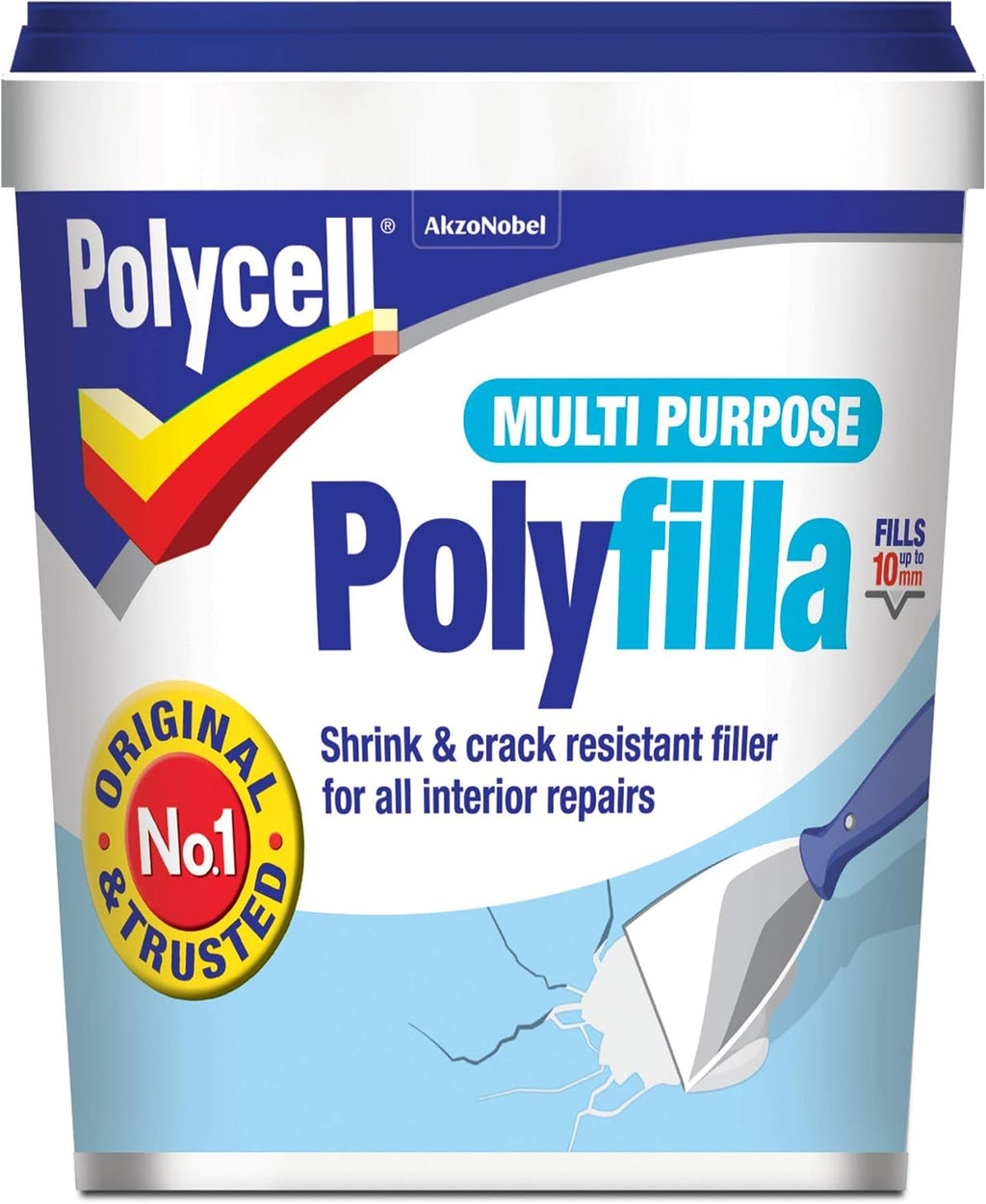 Polycell Multi Purpose Polyfilla - Ready Mixed 1KG