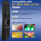 Replacement for Samsung TV Remote, for All 2019-2026 Samsung Remote Control for Smart TV with Voice Control. 2-Year Full Warranty.