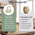 Clear Cellotape, 6 Rolls, 24mm x 40m, 45 Micron
