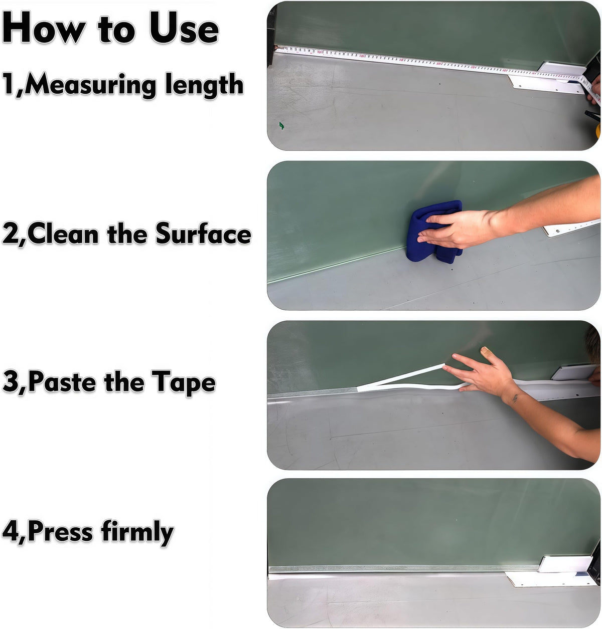 Silicone Seal Door Strip Bottom - 8M/26ft (W: 35MM) Silicone Sealing Sticker Self Adhesive Weather Stripping for Gaps of House, Glass Shower, Window and Door, Weatherproof Soundproof Insect Proof