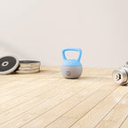 SPORTNOW 4/6/8/10/12kg Soft Kettlebell with Non Slip Handle Grey