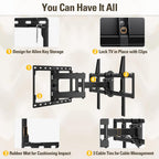 Mounting Dream Full Motion TV Wall Mount for 42-90 Inch TV up to 154lbs