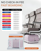 Yankony Ryanair Cabin Bags 40x30x20 Underseat, Travel Backpack Cabin Size
