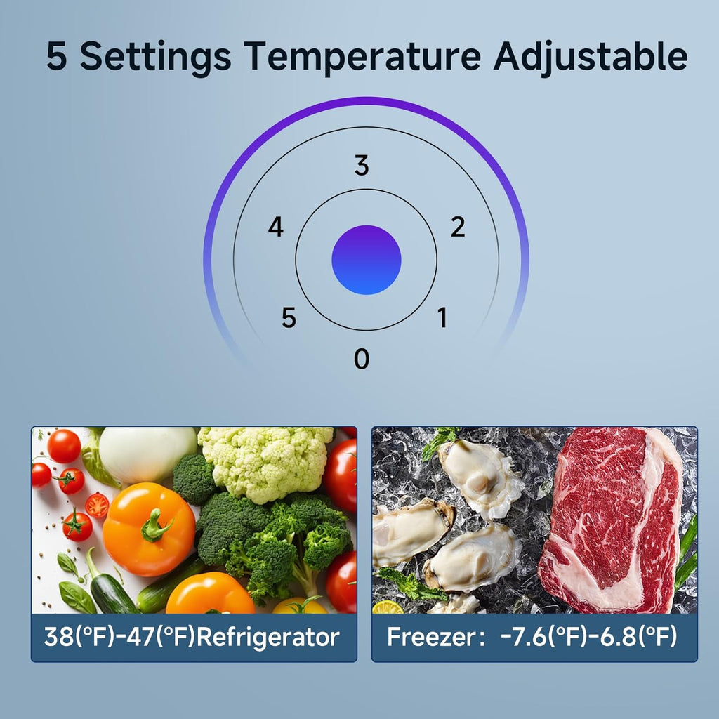 Apartment 7.1 Cu.Ft Refrigerator with Bottom Freezer Red