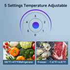 Apartment 7.1 Cu.Ft Refrigerator with Bottom Freezer Red