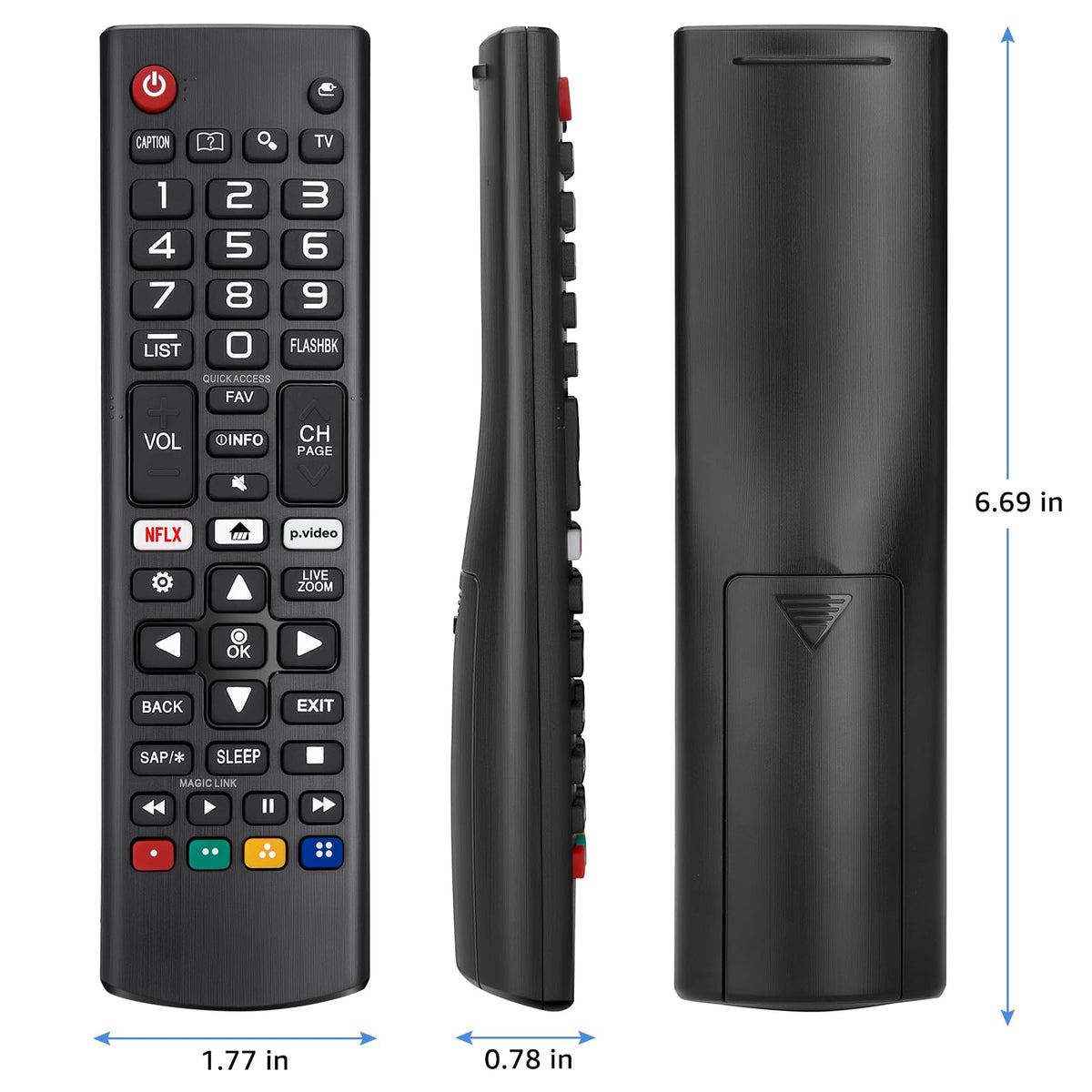 Universal Backlit Remote for LG Smart TV Remote Control Replacement