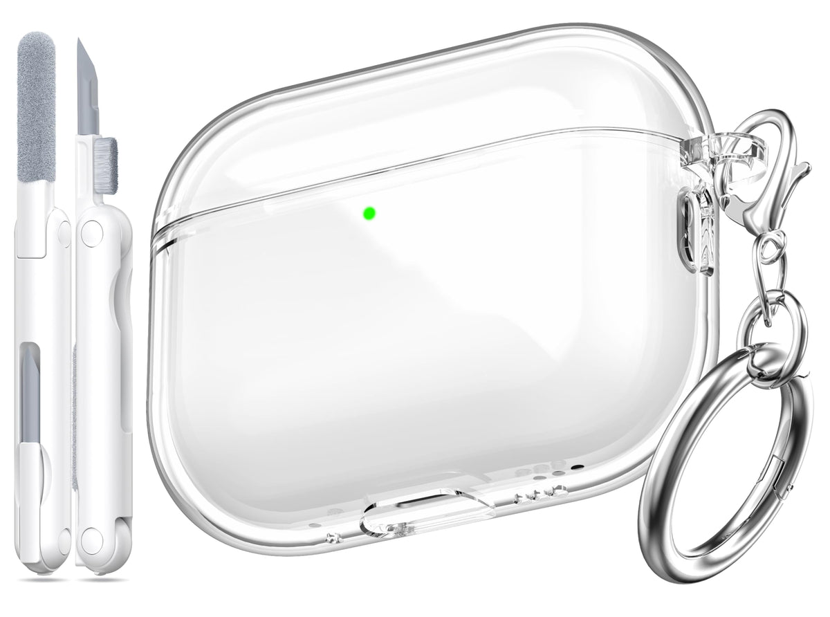 for AirPods 4 Case & AirPods 5 Case with Cleaner Kit,Clear Cover