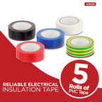 Status IONOS Red PVC Tape, 33 metres, Pack of 1