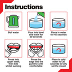Dr Knox's Gum Shield Adult Youth & Junior Premium Boil & Bite for Contact Sports Including: Mouth Guard Boxing, MMA, Gum Shield Rugby, Football, Lacrosse, Hockey, Karate & Martial Arts Mouthguard