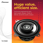 Pioneer F-Series TS-F1035R 4" 2-Way Coaxial Car Speakers 150W Max