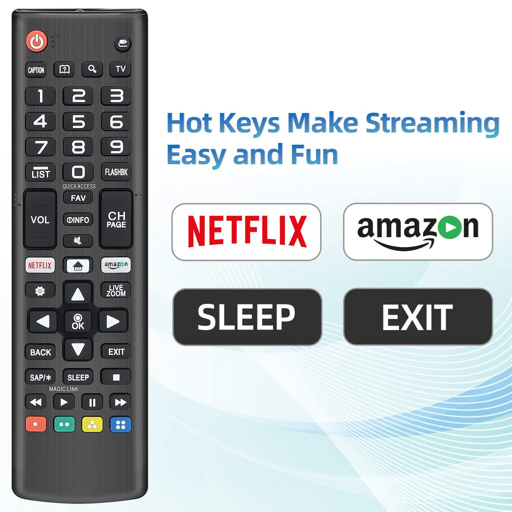 Rechargeable TV Remote for Samsung Smart TVs, Replacement for All 2019-2026 Samsung TV Remote Control with Voice Control. USB-C Fast Charging. Solar Charging. 2-Year Warranty.
