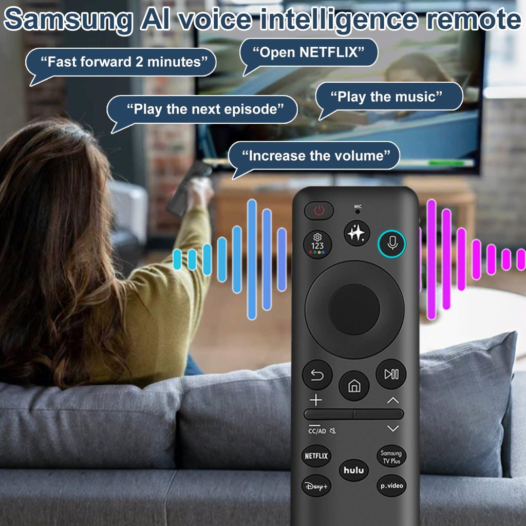 Universal Remote for All Samsung TV Remote, Replacement Compatible with All Samsung LED, LCD, QLED, HDTV, 3D Series Smart TVs (BN59-01259B)