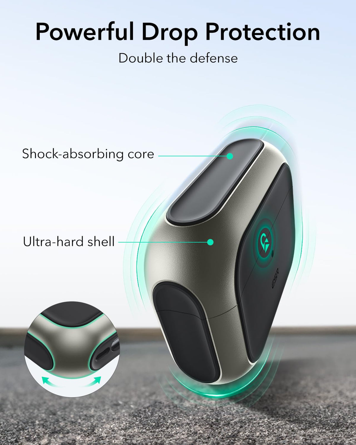 ESR for AirPods Pro 3 Case, Compatible with MagSafes, Purple
