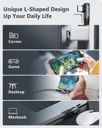 ZKAPOR USB C Cable 1M, USB C Charger Cable Right Angle Fast Charging USB C